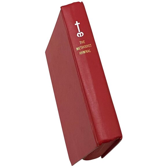 The Methodist Hymnal Hardcover Red 1966 Personalized - Picture 2 of 8